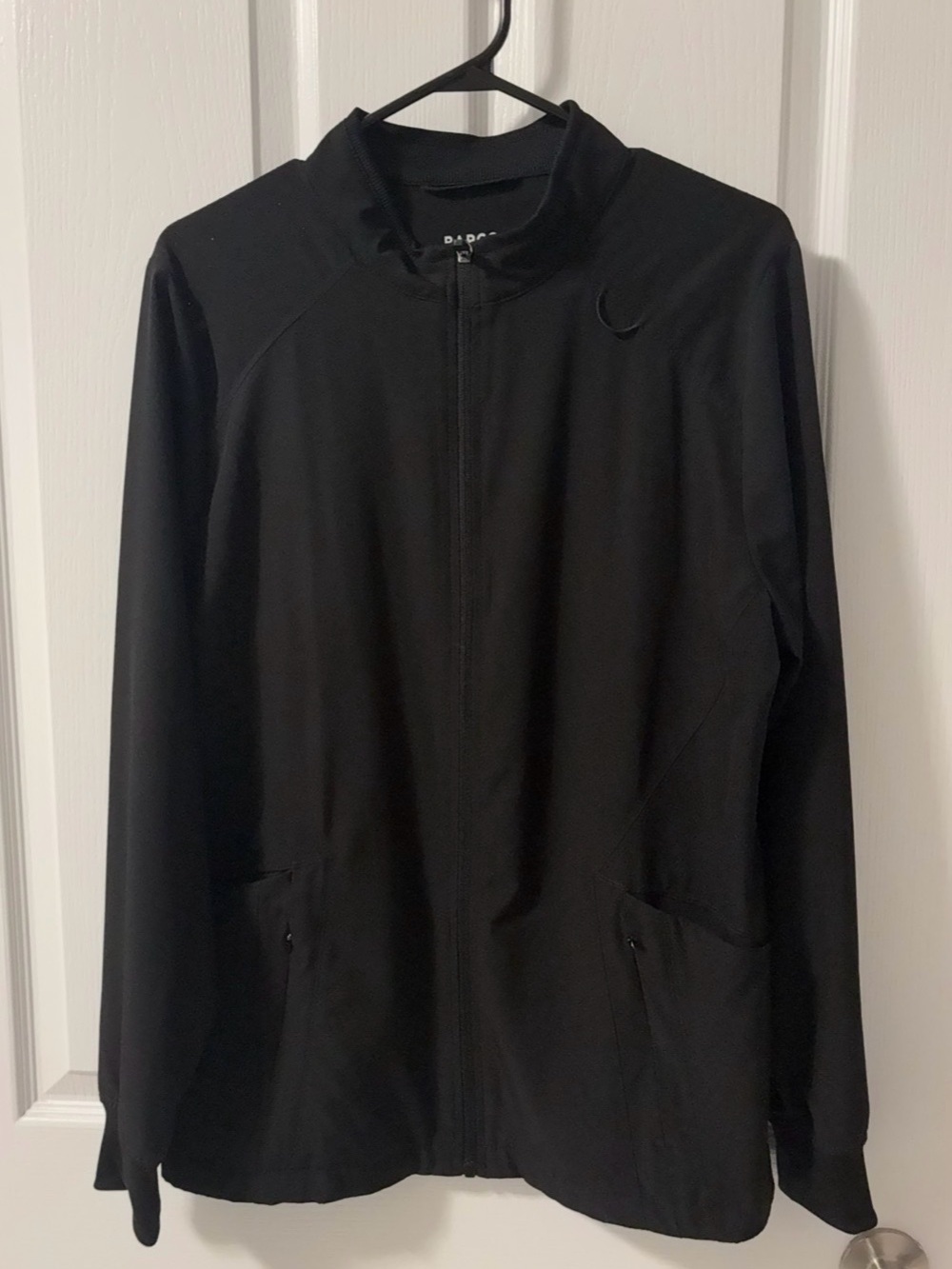 Barco Uniforms Black Performance Full-Zip Jacket